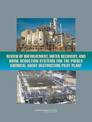 cover image of Review of Biotreatment, Water Recovery, and Brine Reduction Systems for the Pueblo Chemical Agent Destruction Pilot Plant